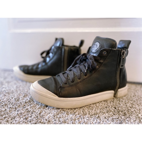 diesel zipper sneakers